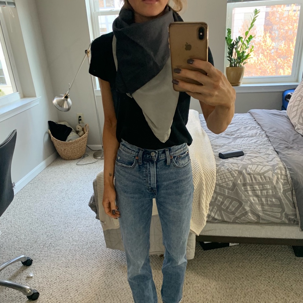 Madewell ombre scarf